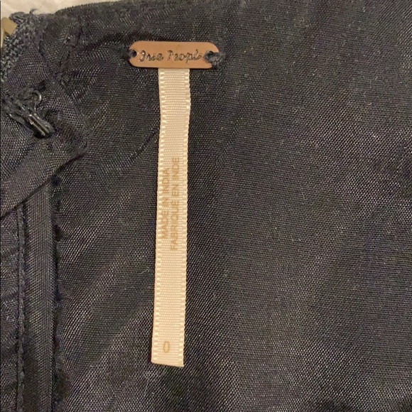 Free People Black Mini Dress - Picture 3 of 3